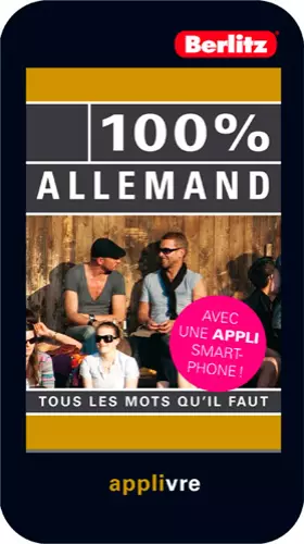 Couverture du produit · ALLEMAND 100 % GUIDE CONVERSATION
