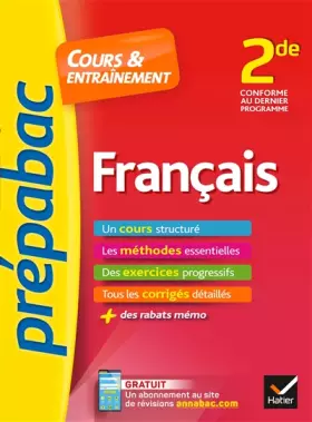Couverture du produit · Français 2de