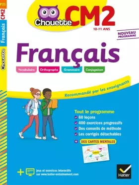 Couverture du produit · Français CM2: cahier d'entraînement et de révision