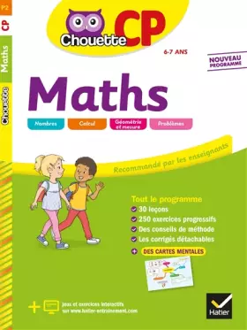 Couverture du produit · Maths CP: cahier d'entraînement et de révision