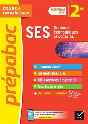 Couverture du produit · Prépabac SES 2de: nouveau programme de Seconde