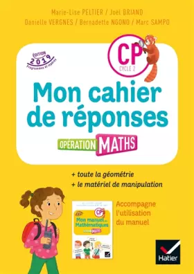Couverture du produit · Opération Maths CP Éd.2019 - Cahier de réponses + Matériel