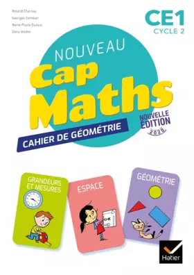 Couverture du produit · Cap Maths CE1 Éd. 2020 - Cahier de Géométrie-Mesure