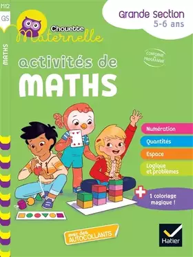 Couverture du produit · Chouette maternelle Activités de maths Grande Section