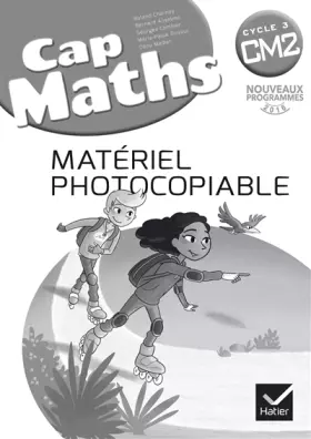 Couverture du produit · CAP Maths CM2 Éd. 2017 - Matériel photocopiable