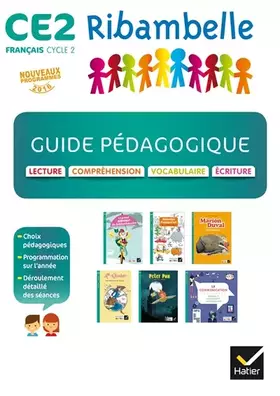 Couverture du produit · Ribambelle CE2 éd. 2017 - Guide pédagogique - Lecture, écriture, compréhension