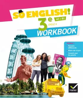 Couverture du produit · So English! - Anglais 3e Éd. 2017 - Workbook