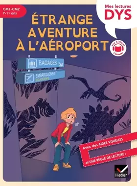 Couverture du produit · Étrange aventure à l'aéroport lecture adaptée - CM1-CM2
