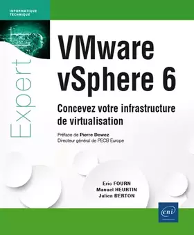 Couverture du produit · VMware vSphere 6 Concevez votre infrastructure de virtualisation