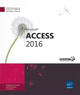 Couverture du produit · Access 2016