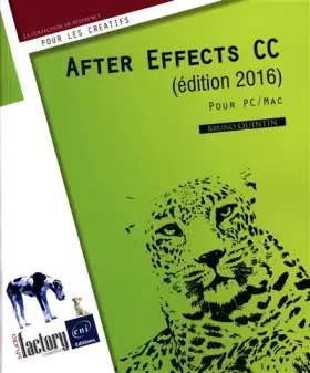 Couverture du produit · After Effects CC (édition 2016) - Pour PC/Mac