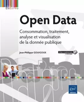 Couverture du produit · Open Data - Consommation, traitement, analyse et visualisation de la donnée publique