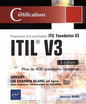 Couverture du produit · ITIL® V3 - Préparation à la certification ITIL Foundation V3 (4e édition)