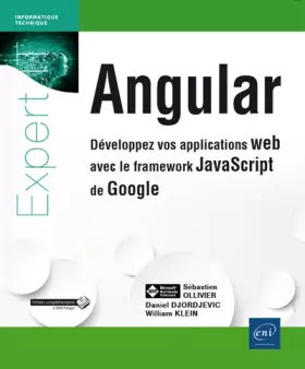 Couverture du produit · Angular - Développez vos applications web avec le framework JavaScript de Google