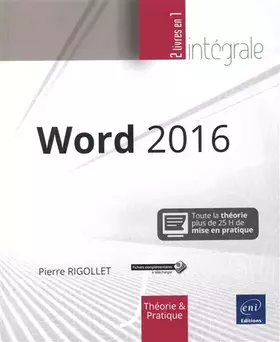 Couverture du produit · Word 2016 - L'intégrale