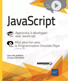 Couverture du produit · JavaScript: Apprendre à développer - Complément vidéo : Programmation Orientée Objet avec JavaScript