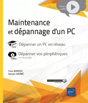 Couverture du produit · Maintenance et dépannage d'un PC en réseau