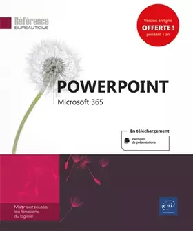 Couverture du produit · PowerPoint Microsoft 365
