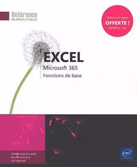 Couverture du produit · Excel Microsoft 365: Fonctions de base