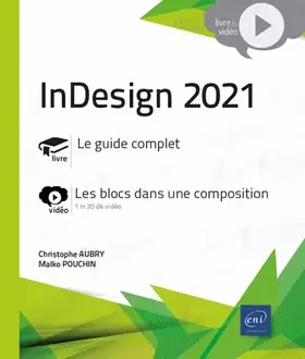 Couverture du produit · InDesign 2021 - Complément vidéo : Les blocs dans une composition
