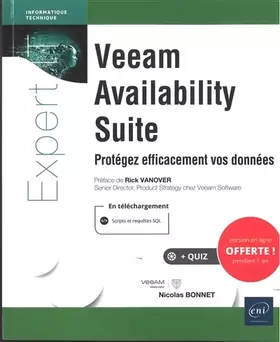 Couverture du produit · Veeam Availability Suite - Protégez efficacement vos données