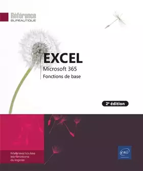 Couverture du produit · Excel Microsoft 365 - Fonctions de base (2e édition): Fonctions de base (2e édition)