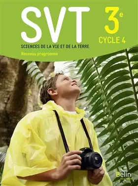 Couverture du produit · SVT 3ème livre de l'élève