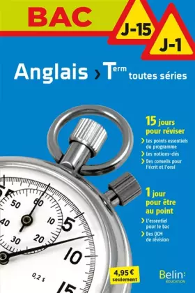Couverture du produit · Anglais Tle toutes séries J-15 /J-1