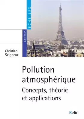 Couverture du produit · Pollution atmosphérique: Concepts, théorie et application