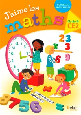 Couverture du produit · Maths CE2 Cycle 2 J'aime les maths : Fichier élève