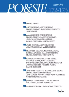 Couverture du produit · Poesie 172-173 (2020-2/3)