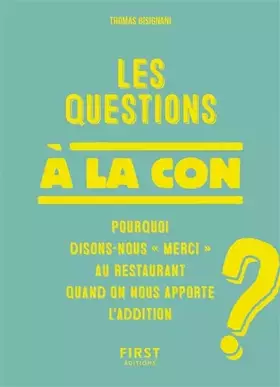 Couverture du produit · Les Questions à la con - relié