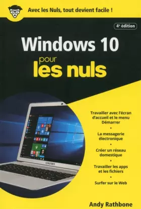 Couverture du produit · Windows 10, 4e Poche Pour les Nuls