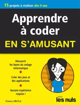Couverture du produit · Apprendre à coder en s'amusant Mégapoche pour les nuls