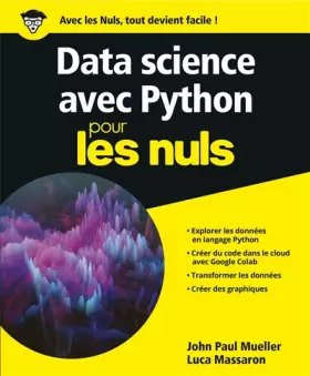 Couverture du produit · Python pour la Data science pour les Nuls, grand format