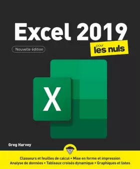 Couverture du produit · Excel 2019 Pour les Nuls, 2e