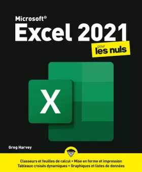 Couverture du produit · Excel 2021 pour les Nuls, grand format