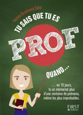 Couverture du produit · Tu sais que tu es prof quand...
