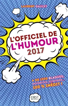 Couverture du produit · L'Officiel de l'humour 2017