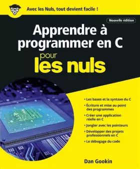 Couverture du produit · Apprendre à programmer en C pour les Nuls grand format, 2e édition