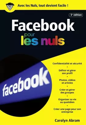 Couverture du produit · Facebook pour les Nuls poche, 5e édition