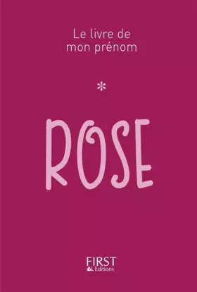 Couverture du produit · Le Livre de mon prénom - Rose 43