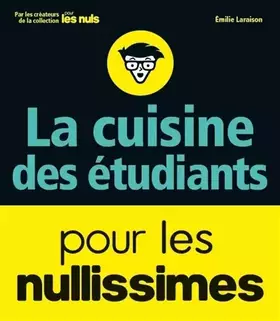 Couverture du produit · La cuisine des étudiants pour les nullissimes