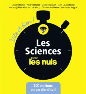 Couverture du produit · Les sciences pour les Nuls Vite et Bien