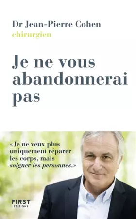 Couverture du produit · Je ne vous abandonnerai pas