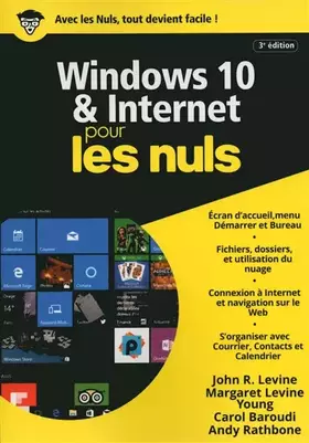 Couverture du produit · Windows 10 et Internet pour les Nuls mégapoche, 3e édition