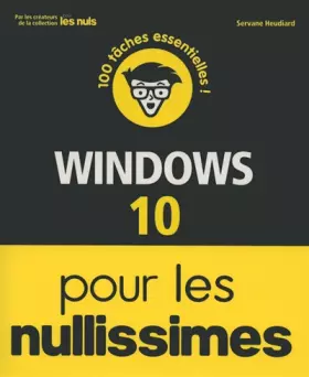 Couverture du produit · Windows 10 pour les Nullissimes