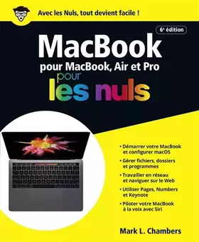 Couverture du produit · MacBook pour les Nuls, grand format, 6e édition