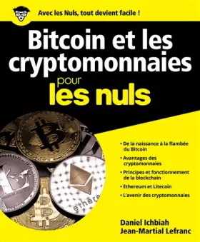 Couverture du produit · Bitcoin et Cryptomonnaies pour les Nuls