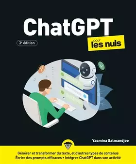 Couverture du produit · ChatGPT pour les Nuls - 3e édition